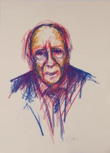 Gadamer Portrait von Horst Seller 2022